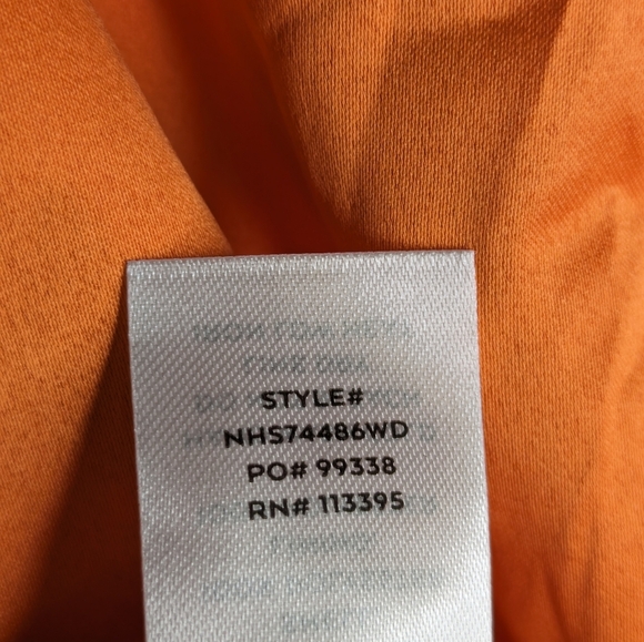 Lulu's Romper Sweetest Song Orange Floral Print Backless Long Sleeve NWT - Picture 16 of 16